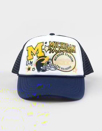GAMEDAY SOCIAL Michigan Wolverines Trucker Hat Alternative Image