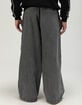 RUSTY Slub Mens Extra Baggy Elastic Waist Jeans image number 3