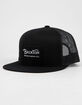BRIXTON Grade Black Mens Trucker Hat image number 1