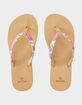 RIP CURL Freedom Bloom Open Toe Womens Flip Flops image number 1