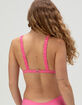 FULL TILT Ruched Fixed Triangle Bikini Top image number 3