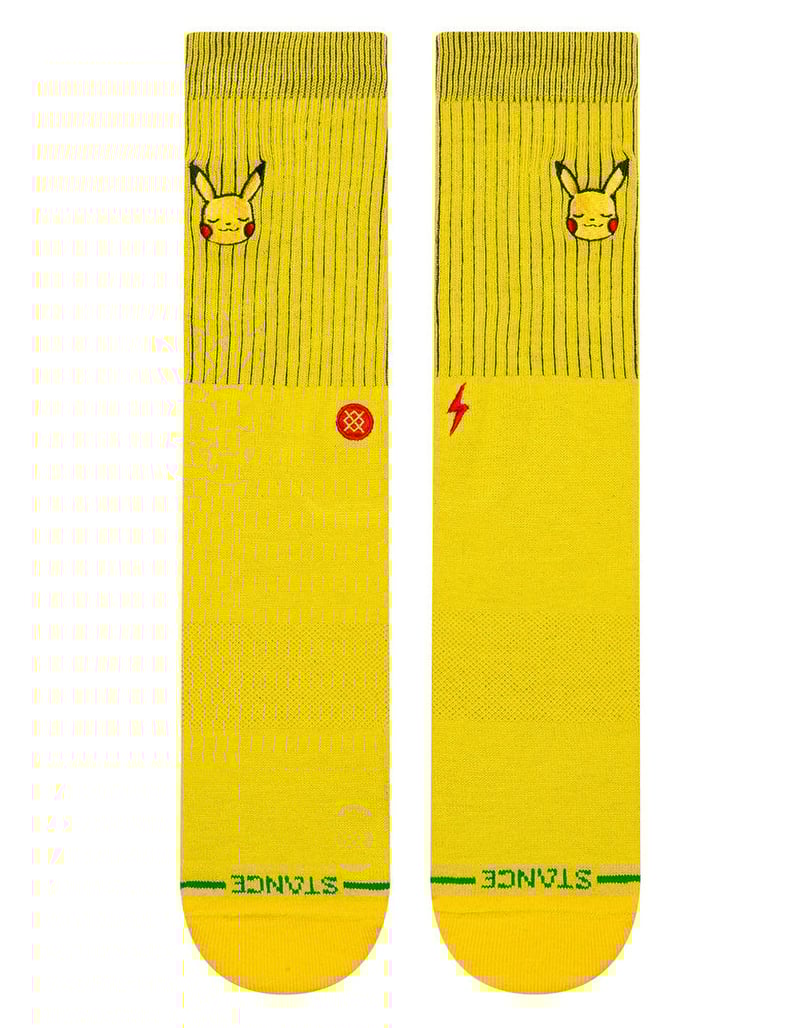 STANCE Pikachu Crew Socks image number 1