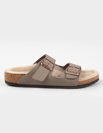 BIRKENSTOCK Arizona Birko-Flor Shearling Kids Sandals Primary Image