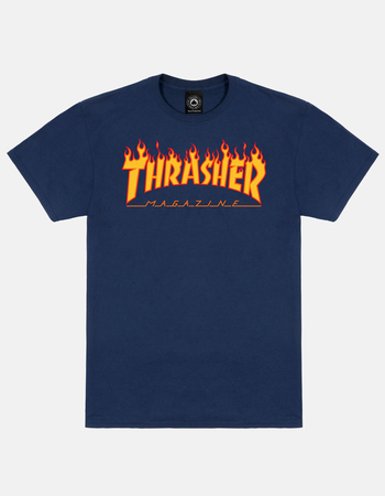 THRASHER Flame Logo Mens Tee Primary Image