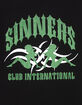 ALPHA COLLECTIVE Sinners Club Mens Boxy Tee image number 2