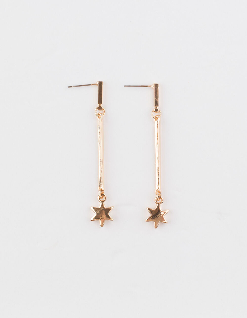 FULL TILT Star Linear Earrings image number 0