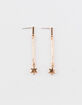 FULL TILT Star Linear Earrings image number 1