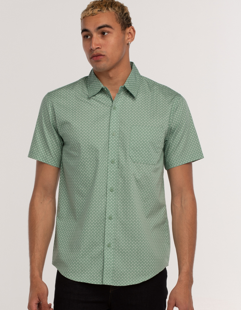 RSQ Ditsy Mens Button Up Shirt image number 0