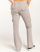 RSQ Womens Low Rise Cargo Flare Pants image number 4