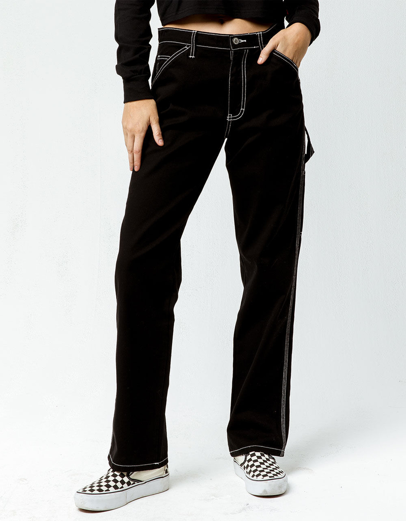 DICKIES Black Carpenter Pants image number 0