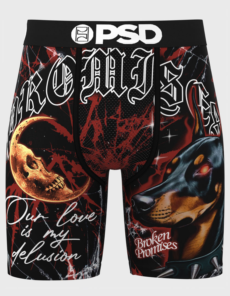 PSD Broken Promises Delusion Mens Boxer Briefs image number 0