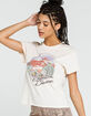 WEST OF MELROSE Desert Dreamer Womens Baby Tee image number 3
