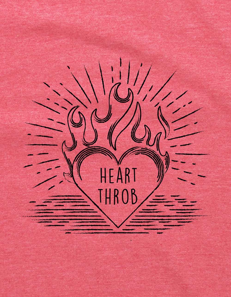 HEART Flaming Heartthrob Unisex Tee image number 1