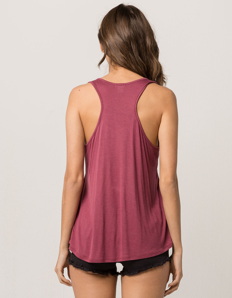 BOZZOLO Mauve Womens Pocket Tank image number 2