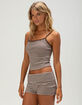 FULL TILT Stripe Womens Cami image number 3