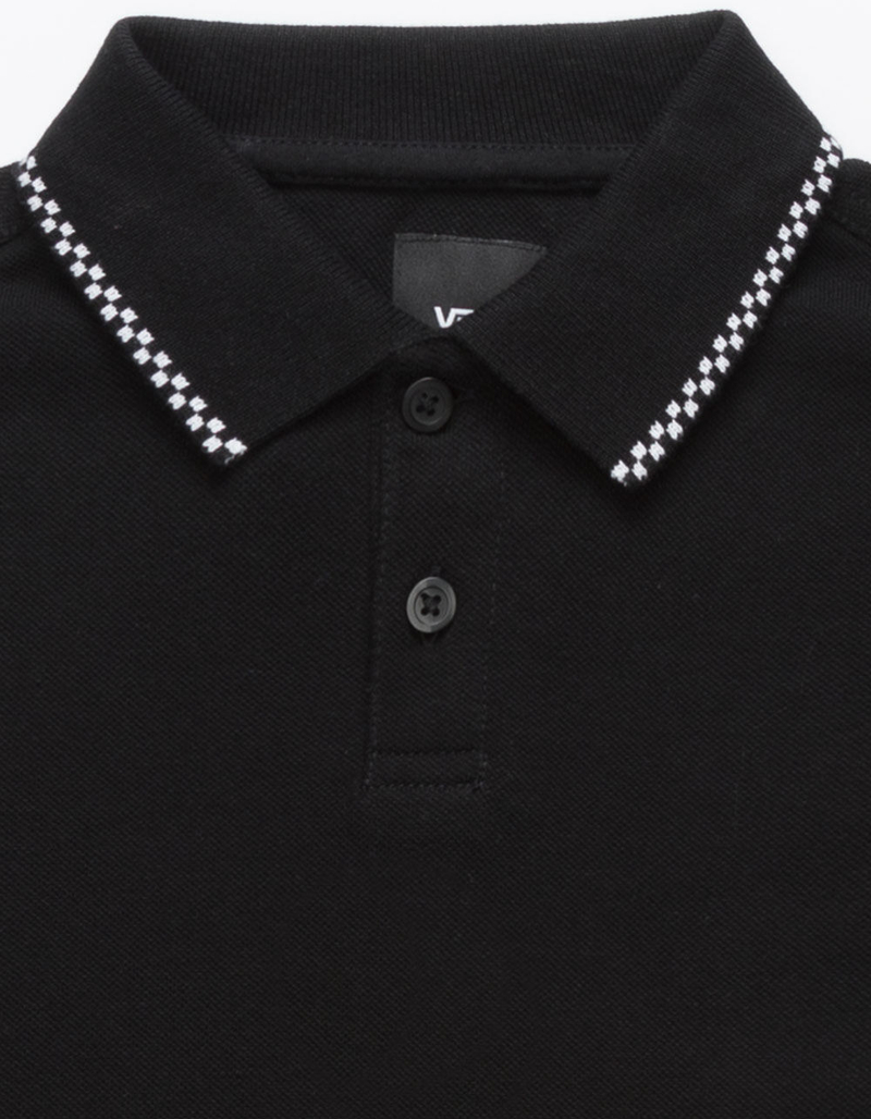 VANS Check Tip Boys Polo Shirt image number 1