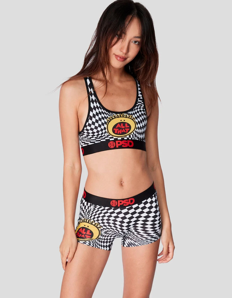PSD All That Checker Womens Boyshorts image number 0