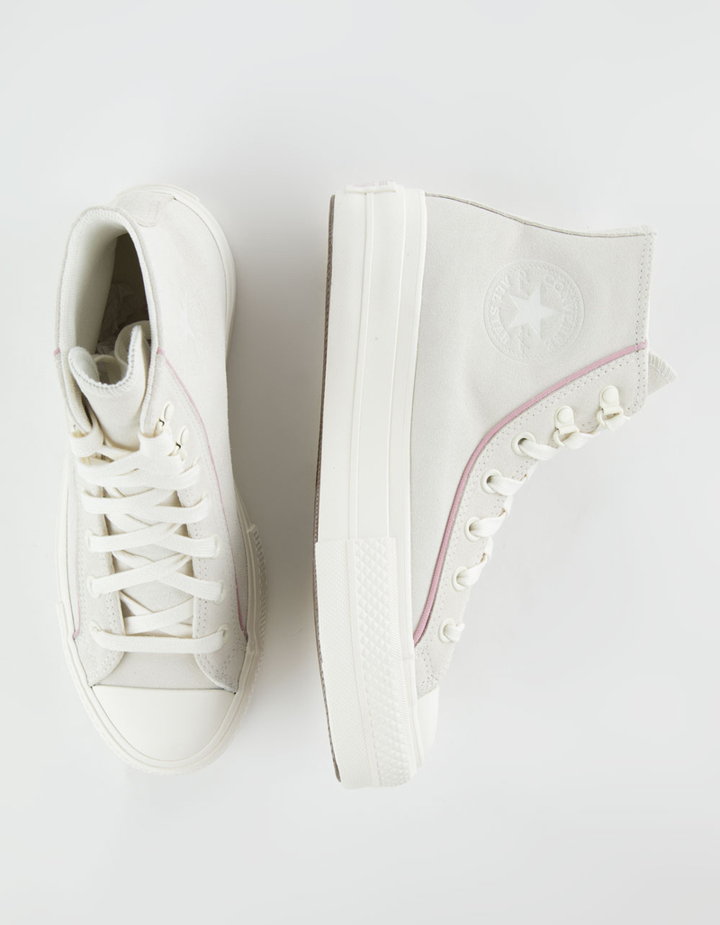CONVERSE Chuck Taylor All Star Lift Platform Suede Womens High Top
