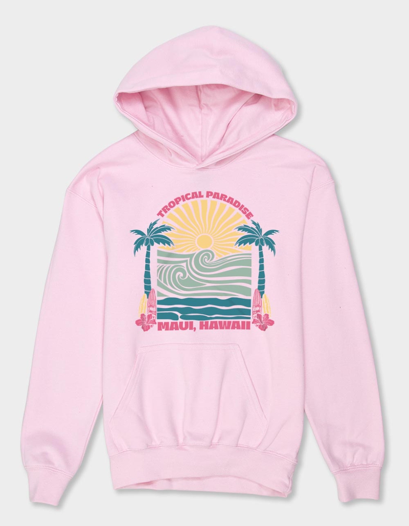 HAWAII Maui Tropical Paradise Unisex Kids Hoodie image number 0