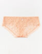 FULL TILT Basic Lace Mauve Panties image number 1