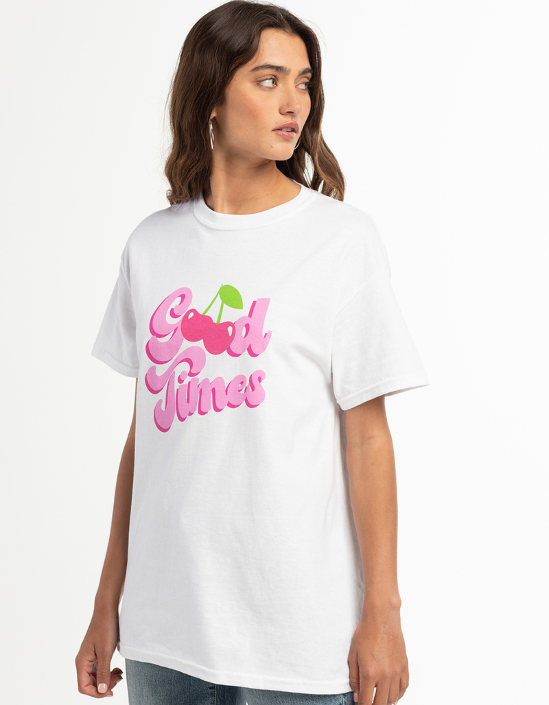 DAISY STREET Good Times Womens Oversized Tee image number 1