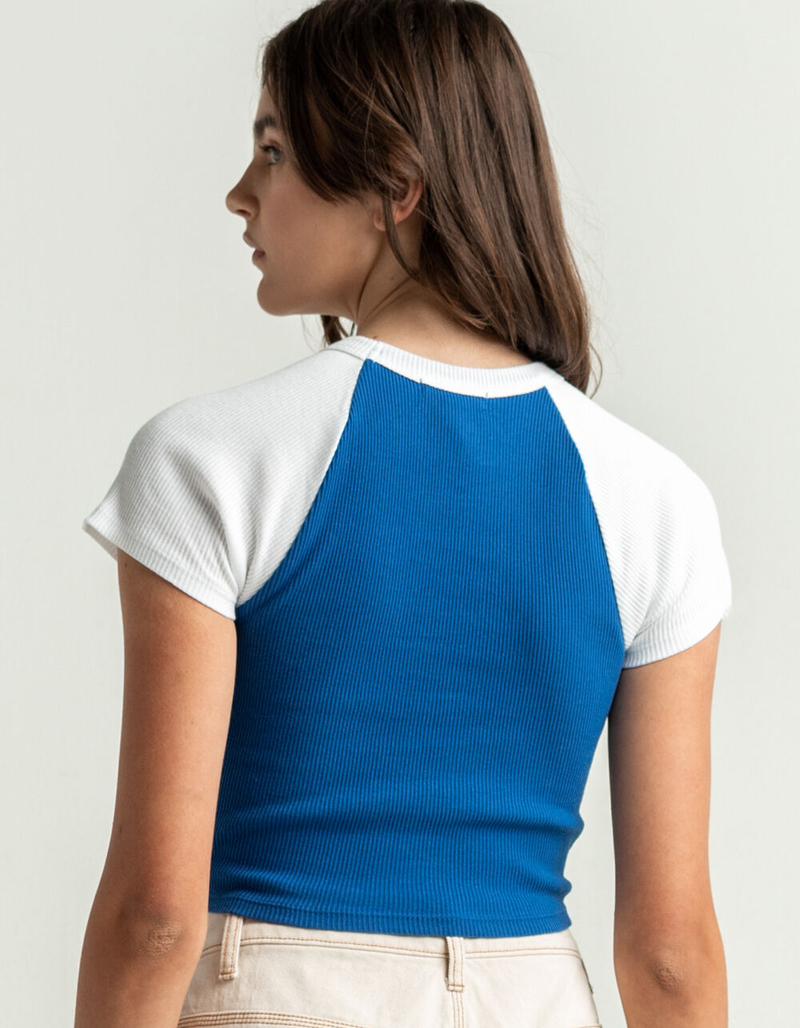 FULL TILT California Athletic Dept. Womens Raglan Tee image number 2