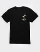 QUIKSILVER Skull Island Mens Tee image number 1
