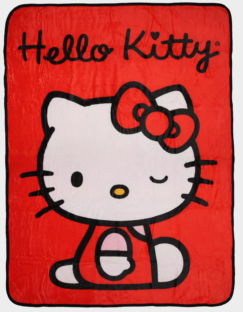 SANRIO Hello Kitty Throw Blanket image number 0