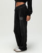 VON DUTCH Crushed Velour Womens Sweatpants image number 4