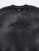 RSQ Mens Textured Baggy Crop Tee image number 5