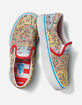 VANS x Where's Waldo? Classic Juniors Slip-On Shoes image number 1