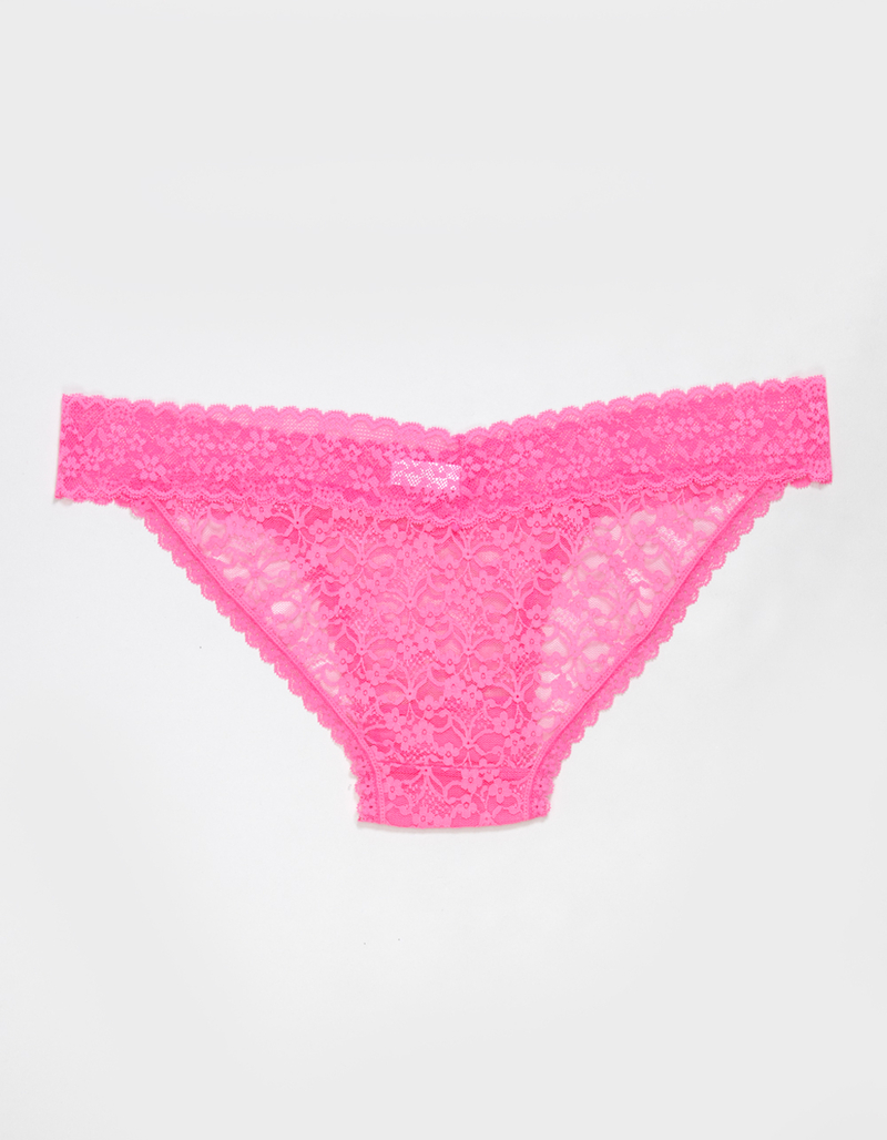 FULL TILT Allover Lace Cheeky Panties image number 1