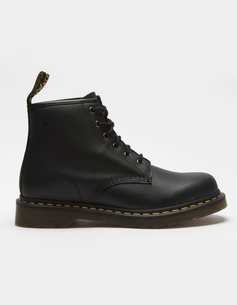DR MARTENS 101 Leather Mens Ankle Boots - BLACK - 385843100