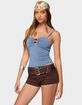 EDIKTED Chantelle Keyhole Tank Top image number 2