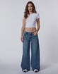 RSQ Womens Low Rise Baggy Jeans image number 5