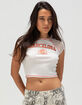FULL TILT Barcelona Womens Raglan Baby Tee image number 1