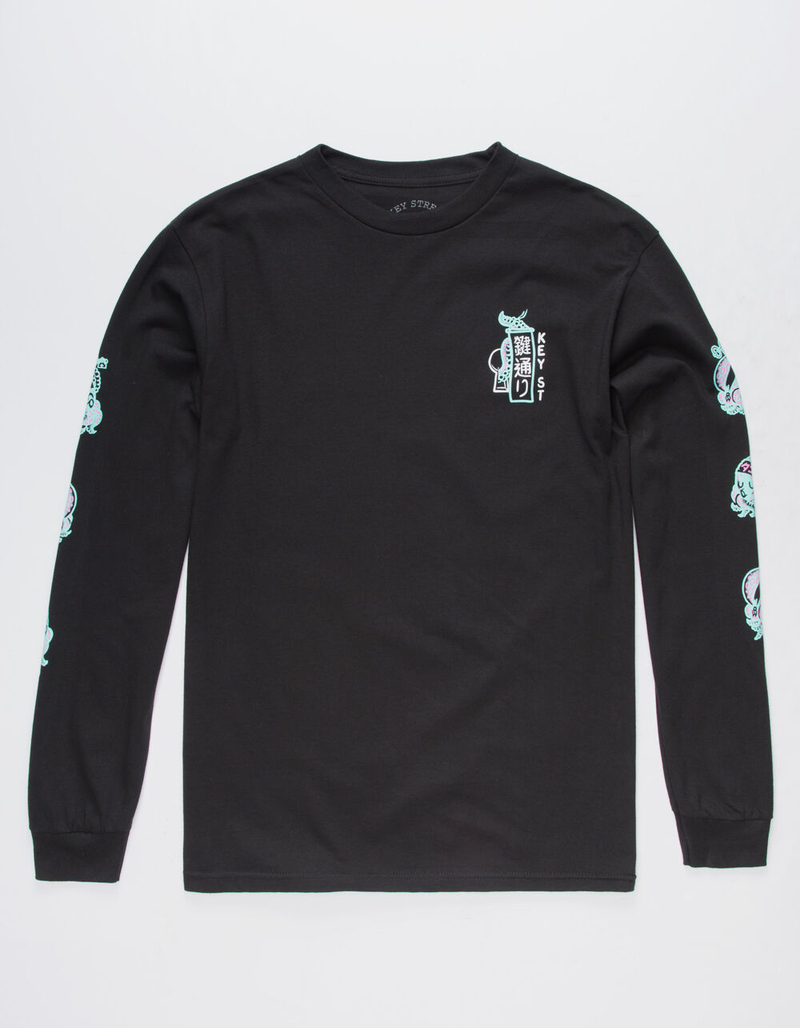 KEY STREET Octo Pal Mens TShirt BLACK Tillys
