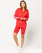ADIDAS Half-Zip Scarlet Womens Sweatshirt image number 4