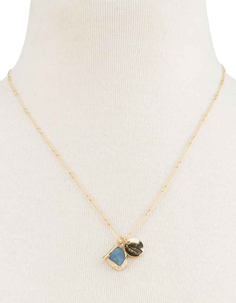 FULL TILT Feather Necklace image number 1