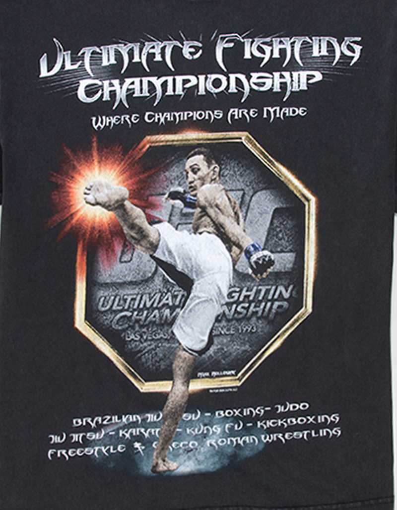 UFC Holloway Kick Mens Boxy Tee image number 2