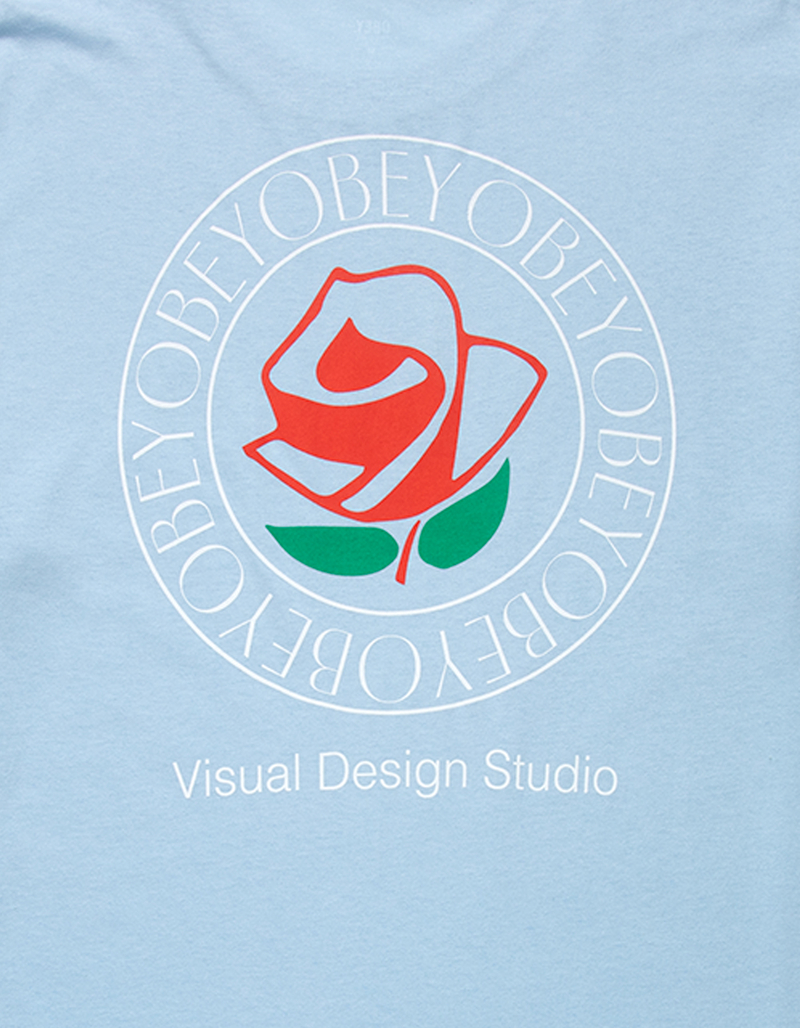 OBEY Design Studio Rose Mens Tee image number 2