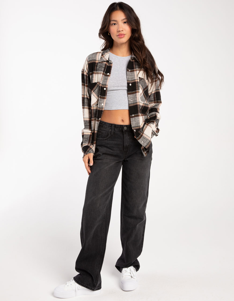 RSQ Womens Basic Flannel image number 1