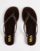 MIA Nyah Womens Jelly Flip Flops image number 5
