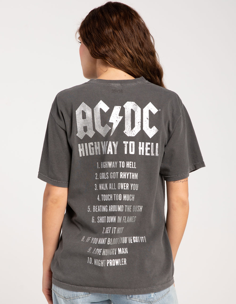 AC/DC Foil Womens Boyfriend Tee image number 1