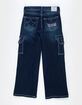 TRUE RELIGION Star Stitch Girls Cargo Jeans image number 2