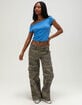 TILLYS Raw Edge Womens Tee image number 2