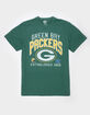 47 BRAND Green Bay Packers Turned Up Mens Tee image number 1