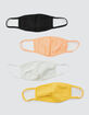 Hello Collection 4 Pack Fashion Face Masks image number 3