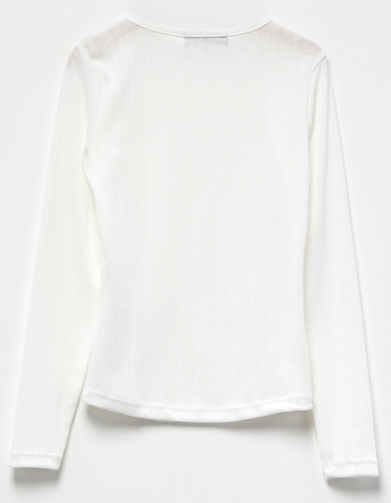 JOLIE & JOY Girls Variegated Rib Top image number 1