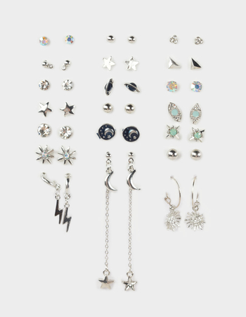 FULL TILT 20 Pack Star Moon Dangle Earrings Primary Image